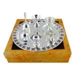 Pooja Thali set, pooja thali silver, pooja thali decoration, Pooja Thali for home, pooja thali set silver, return gifts for housewarming