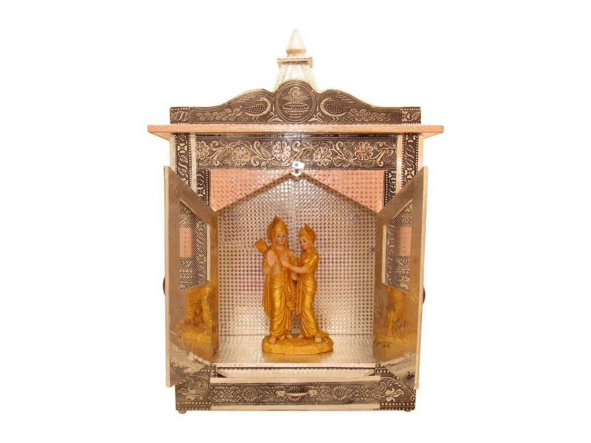 Pooja mandir wooden, wooden temple for home, home temple wall hanging, pooja mandir wall hanging, pooja mandir for home small, pooja mandir for office, small temple for home, pooja mandir for wall, pooja mandir for home with shutters and jali