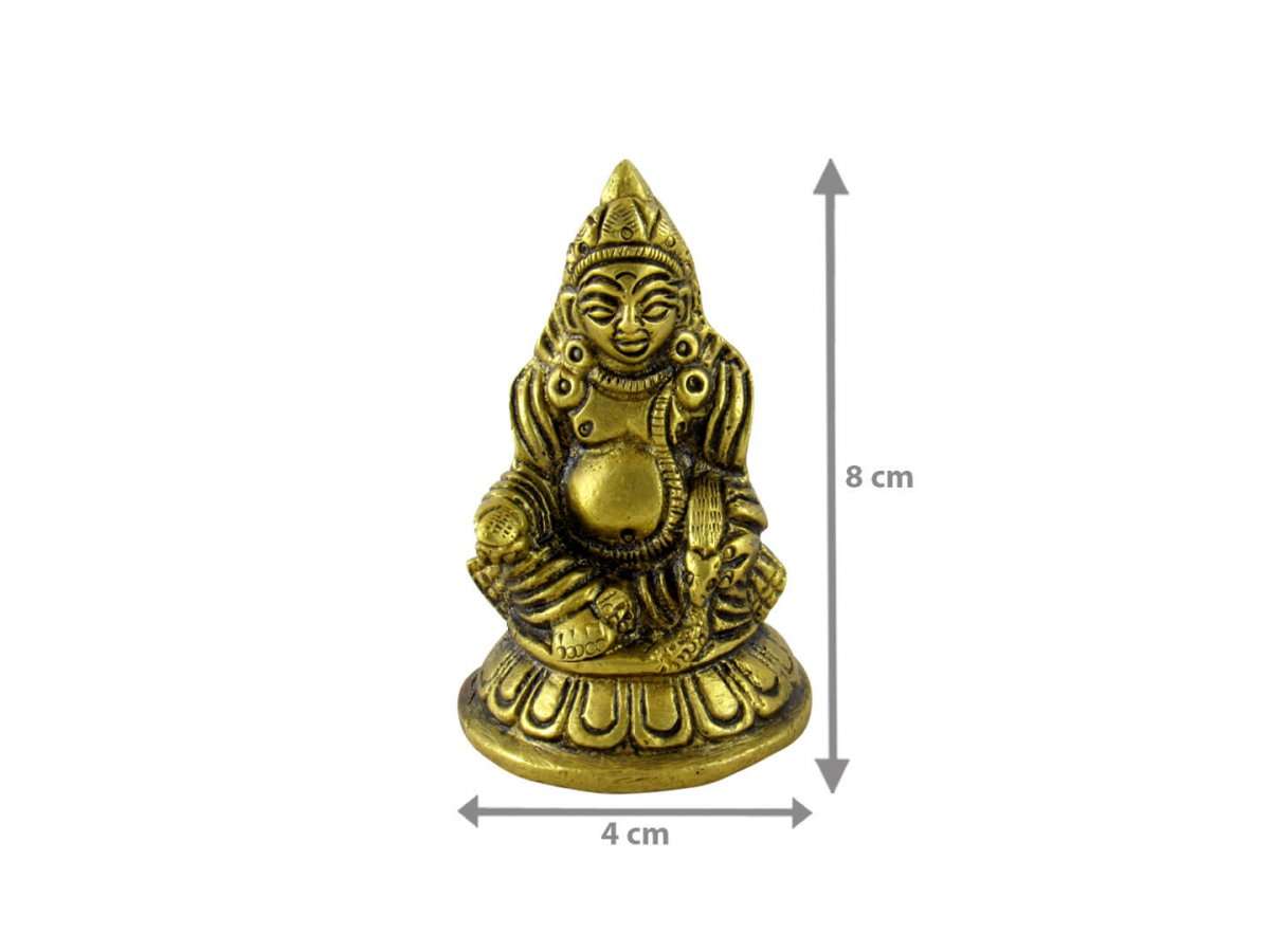 Brass kuber idol, brass kuber statue, dhan kuber brass statue, kuber statue for wealth, kuber statue for vastu