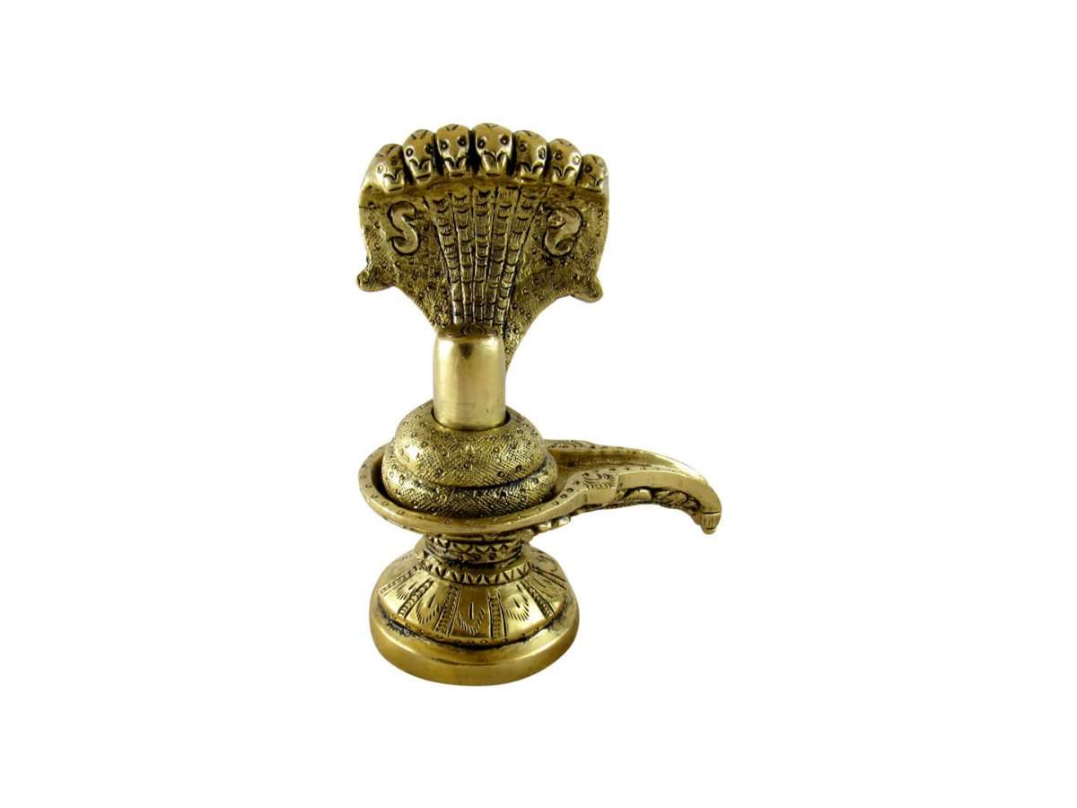 Brass shivling brass shiva lingam brass shivling at home