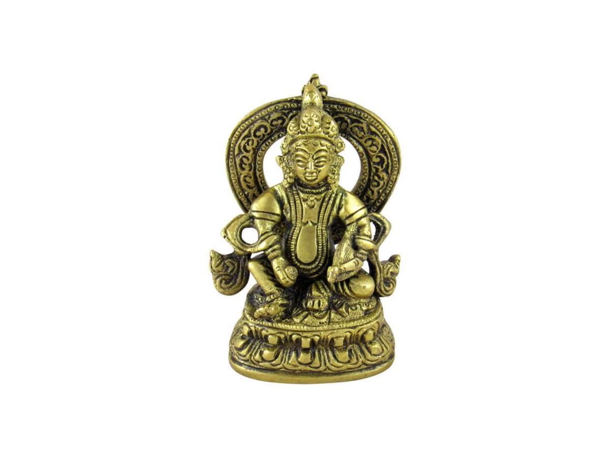 Brass kuber idol, brass kuber statue, dhan kuber brass statue, kuber statue for wealth, kuber statue for vastu