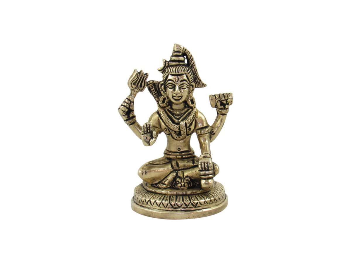 Brass shiva statue brass shiv murti brass shiva idol