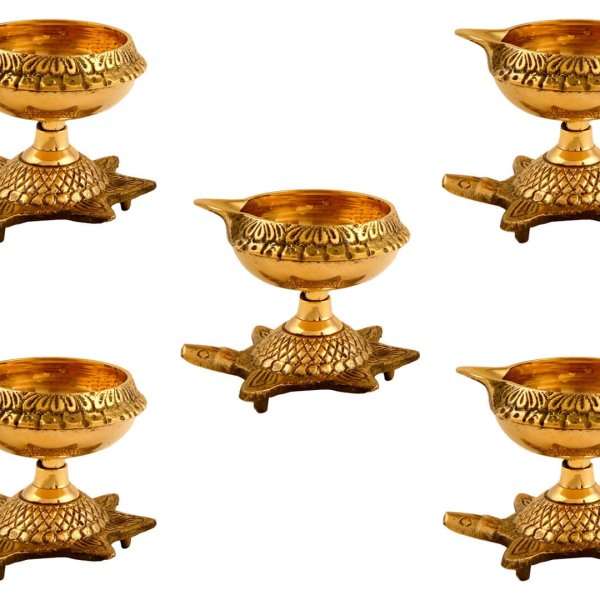 Brass diyas brass diya set brass diya stand brass aarti diya, brass kuber diya