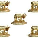 White metal cow and calf cow and calf statue cow and calf idol vastu cow and calf statue in pooja room white metal cow and calf statue white metal small cow