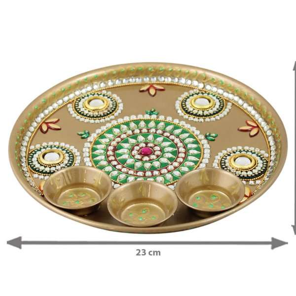 Pooja Thali set, pooja thali silver, pooja thali decoration, Pooja Thali for home, pooja thali set silver, return gifts for housewarming