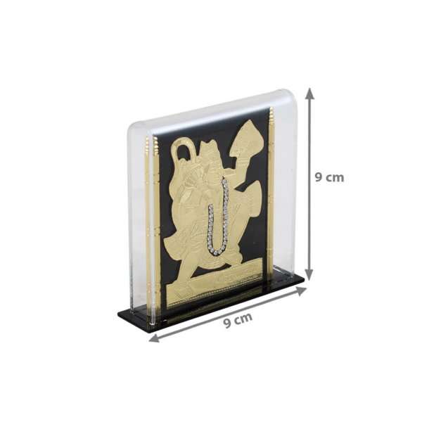 Hanuman Photo frame, hanuman photo with quotes, hanuman photo with frame, hanuman photo with mantra, hanuman photo for home, hanuman photo for drawing, hanuman photo with yantra, hanuman frame with charan paduka, return gifts, Wooden Momento Gift