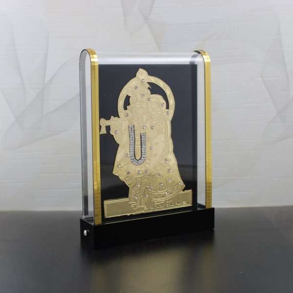 Radha Krishna photo frame, radha Krishna photo frame gift, radha Krishna wooden frame, radha Krishna frame with charan paduka, wooden memento gift, return gifts for housewarming