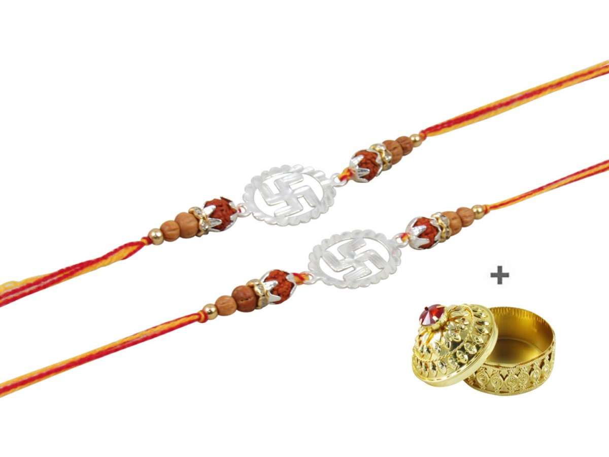 Pure silver rakhi bracelet for brother, silver rakhi for brother, silver rakhi for baby, silver rakhi for baby boy, silver rakhi for raksha bandhan, silver rakhi for child, silver rakhi for shrimant, fancy silver rakhi, silver rakhi for baby shower, silver rakhi for bahiya, Silver Rakhi with Thread