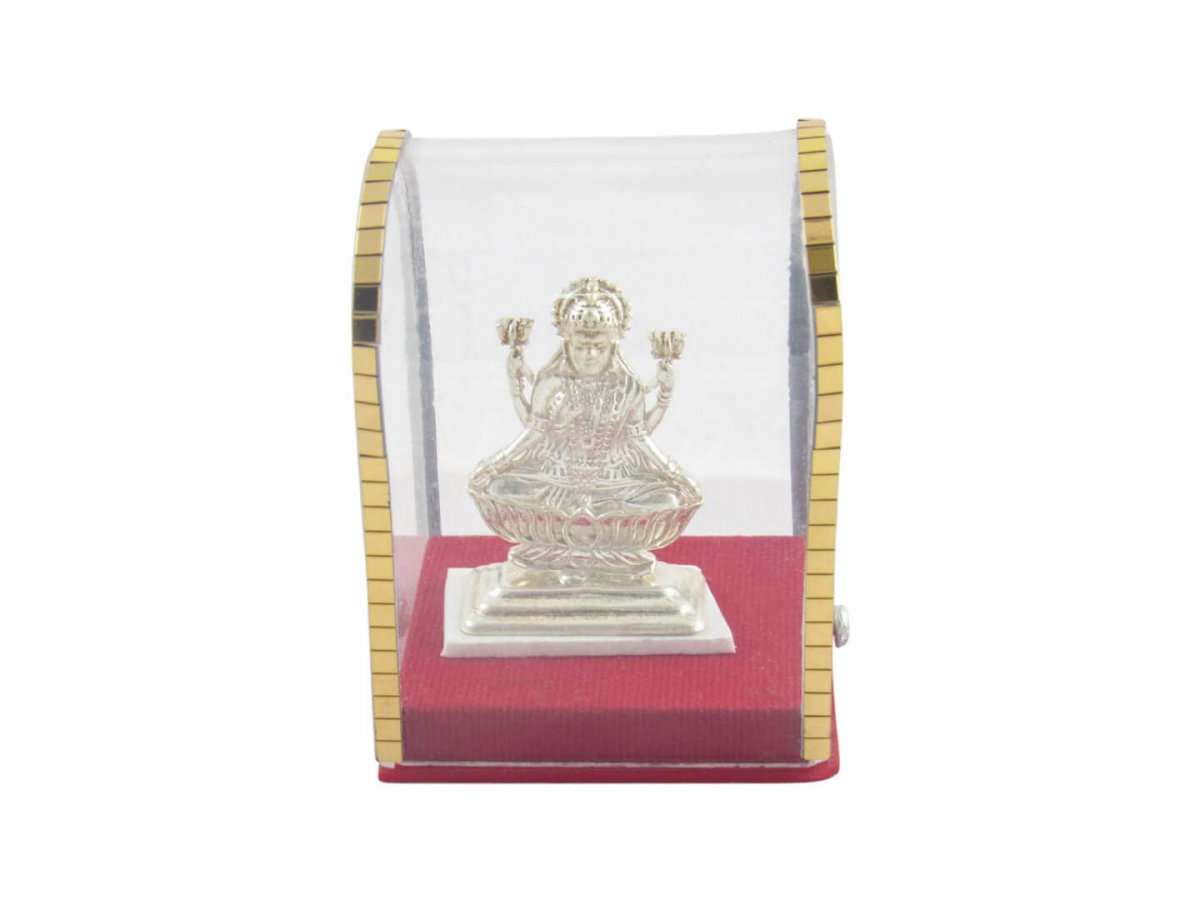 pure silver lakshmi idol, pure silver laxmi murti, pure silver lakshmi ganesh idol, silver lakshmi statue, pure silver pooja items, pure silver gift items, pure silver gift items for marriage, pure silver gift items for housewarming, pure silver gift articles