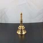 Brass pooja bells, brass bell for home, brass bell for temple, brass bell decoration, brass wall hanging bell