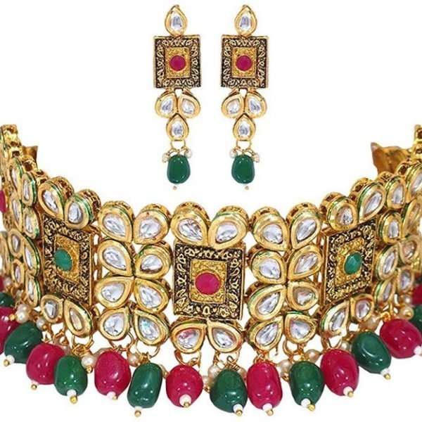 kundan pearl choker necklace kundhan pearl necklace set kundan necklace kundan necklace set kundan necklace for bride kundan necklace set for wedding traditional kundan choker necklace bridal kundan set indian kundan choker necklace kundan studded necklace set necklace for women necklace set for wedding party necklace set for women