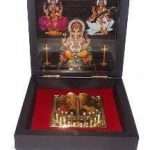 Laxmi ganesh saraswati photo frame, lakshmi Ganesha saraswati wooden photo frame, lakshmi ganesh saraswati frame with charan paduka, Lakshmi Ganesha saraswathi photo, lakshmi saraswati Ganesha photo, return gifts, ganesh lakshmi saraswati photo hd, return gifts for wedding, return gifts for pooja