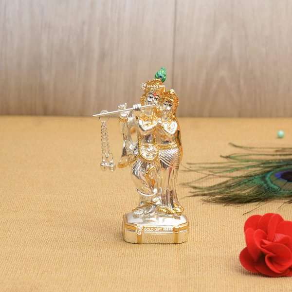 Radha Krishna idol for gift, radha Krishna idol for home, radha Krishna idol for temple, radha Krishna murti brass, radha Krishna statue for gift, radha Krishna statue for temple, Radha Krishna idol for car dashboard, radha Krishna brass idol