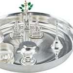 pooja thali set for home pooja thali silver plated pooja items for home metal pooja thali metal pooja thali set decorative pooja thali pooja thali decorative pooja items for home housewarming gift pooja articles for gift wedding gift