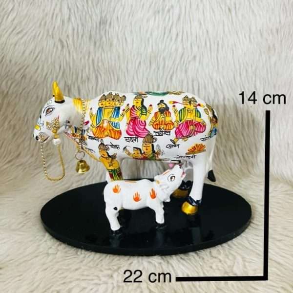 cow and calf idol, cow and calf statue, cow and calf statue vastu, cow and calf statue in pooja room, cow and calf statue idol silver, cow and calf vastu