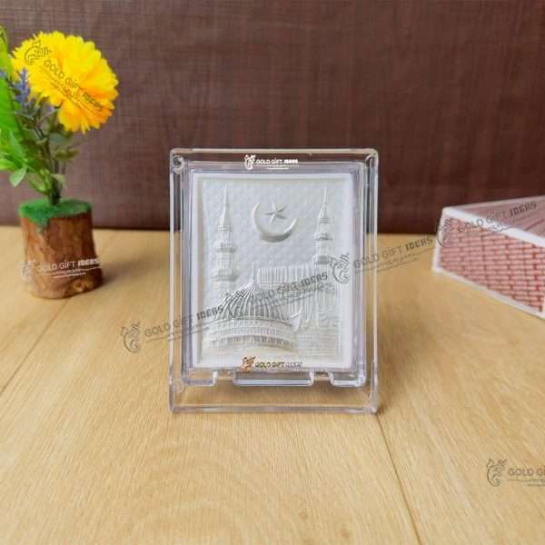 silver holy kaaba photo frame makka madina photo frame Mecca Madina photo frame Hajj darshan photo frame, muslim photo frame, Eid gift, hajj mubarak decor hajj mubarak gifts Kaaba Idol Frame Gift islamic gifts for muslims kaaba model for gift Hajj photo with frame momento gift kaaba scale model best islamic gift, return gifts, Wooden Momento Gift