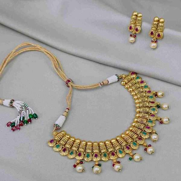 kundan pearl choker necklace kundhan pearl necklace set kundan necklace kundan necklace set kundan necklace for bride kundan necklace set for wedding traditional kundan choker necklace bridal kundan set indian kundan choker necklace kundan studded necklace set necklace for women necklace set for wedding party necklace set for women