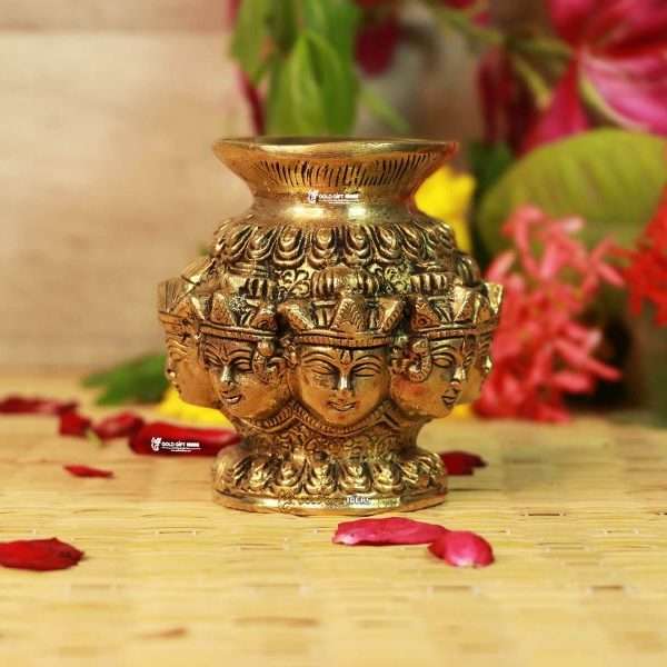 brass ashtalakshmi kalash, kalash for pooja, kalash for wedding, kalash for pooja decoration, kalash with coconut for pooja, brass kalasam for pooja, brass kalash for pooja, brass kalash for temple, brass kalasham, pooja items for gift, housewarming gift